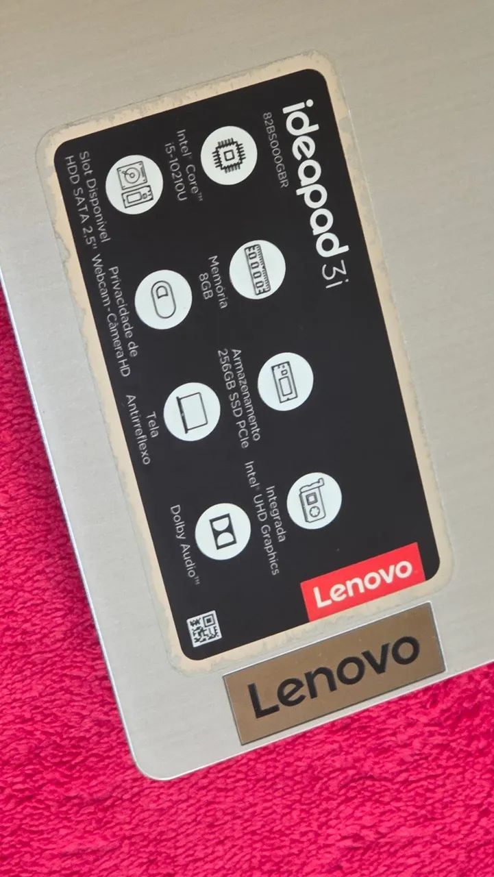 Notebook ideapad 3i 8 ram ssd 256 gb i5 10a - Foto 5