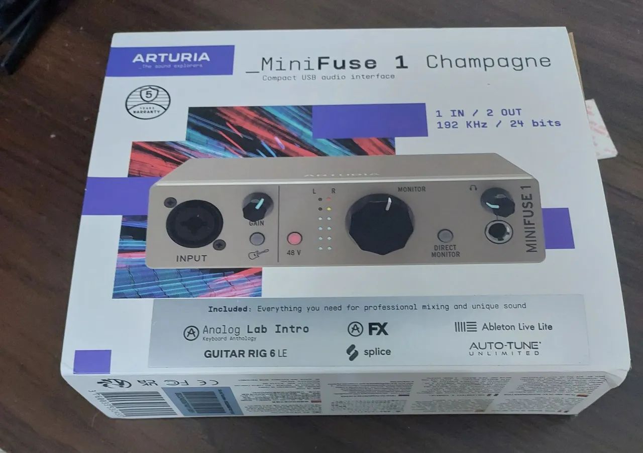 Arturia MiniFuse 1 - Interface de Áudio  - Foto 2