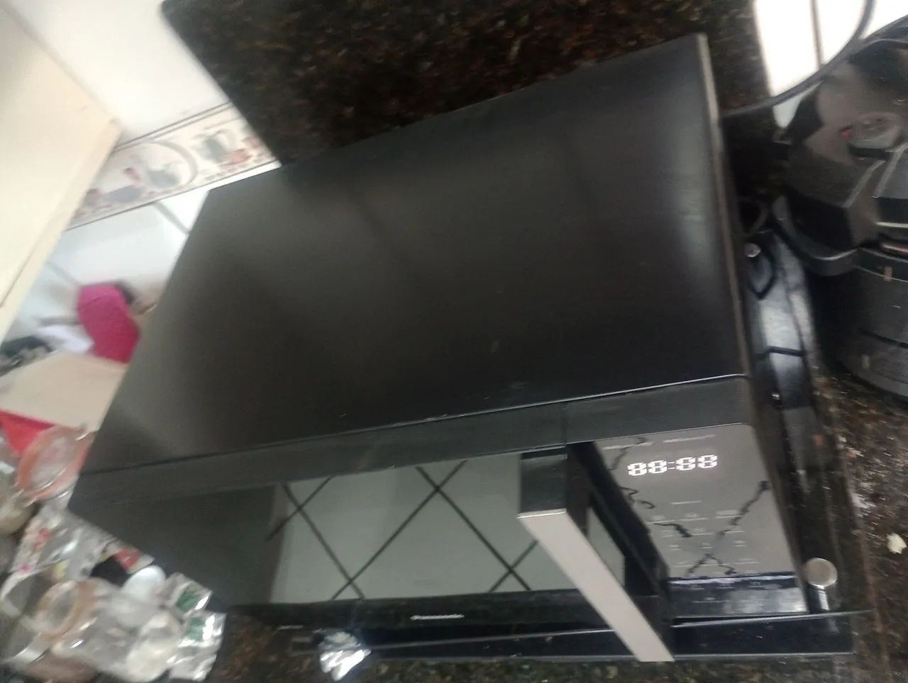 Promoção! excelente Microondas Panasonic 30 litros lindo 498,00 - Foto 5