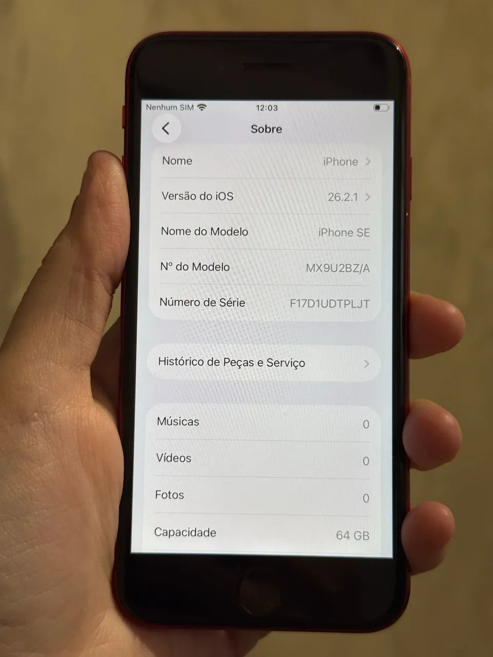 iPhone SE 2ª Geração 64gb Vermelho - Ótimo Estado - Foto 4