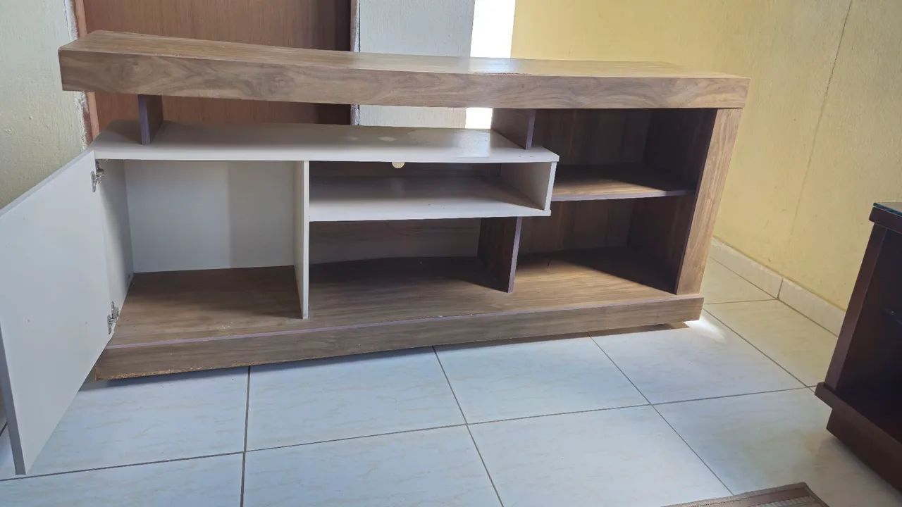 RACK PARA TV MODERNO - ÓTIMO ESTADO - Foto 2