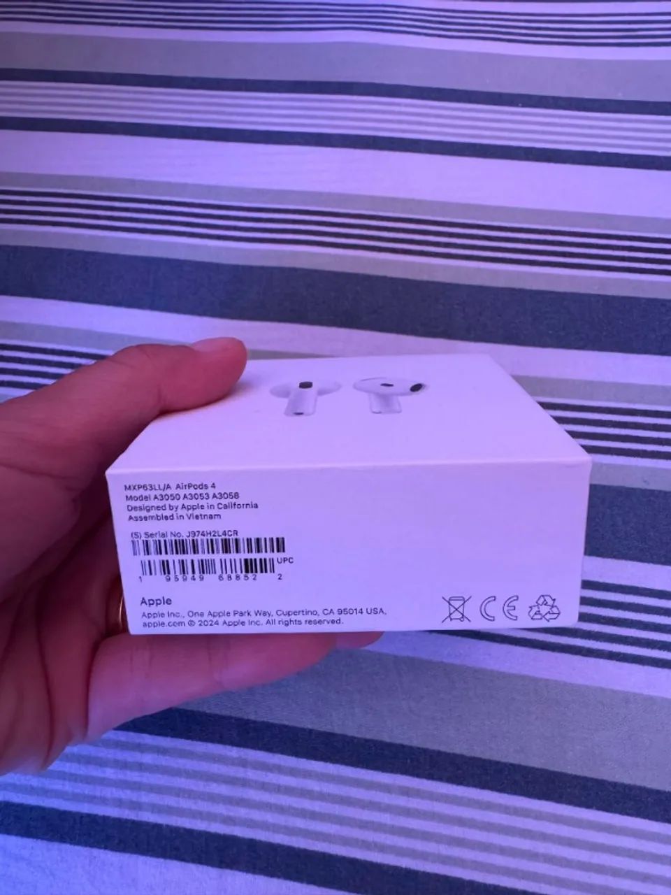 airpod 4 NOVO LACRADO ORIGINAL - Foto 2
