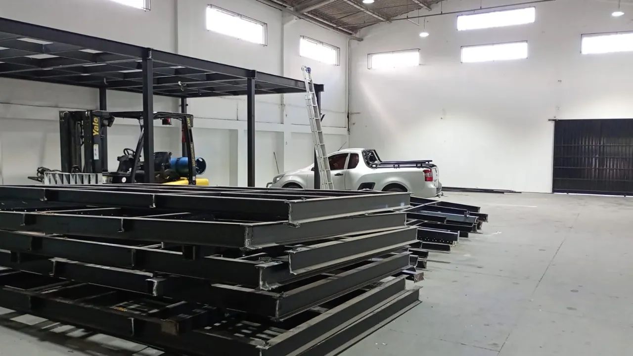 Mezanino Metálico 136m² Industrial | Desmontado | Alta Resistência  - Foto 4