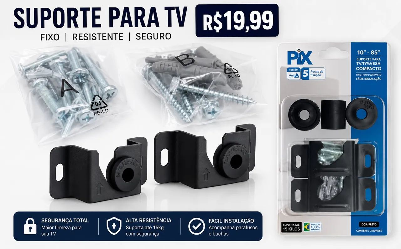 Suporte de tv universal 