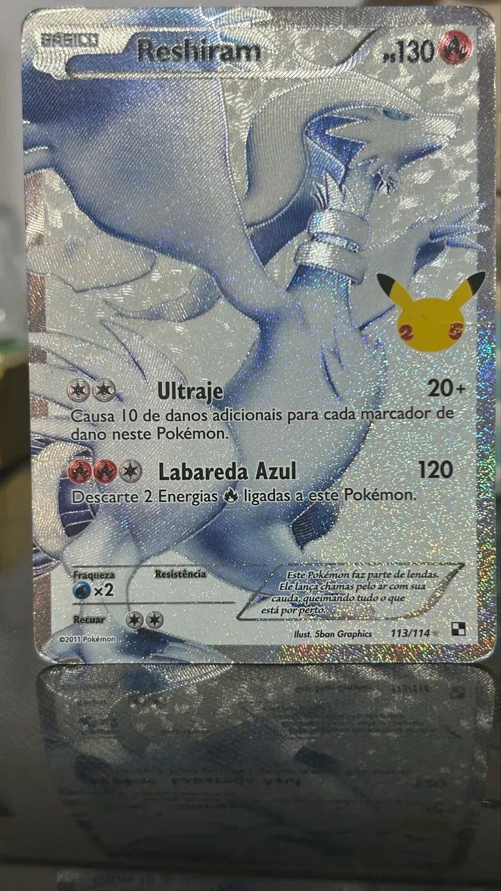 Carta Reshiram  - Foto 2