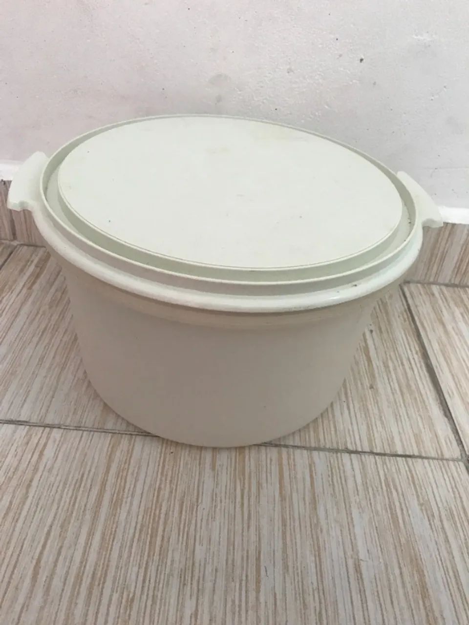 Pote grande com tampa  - Foto 2