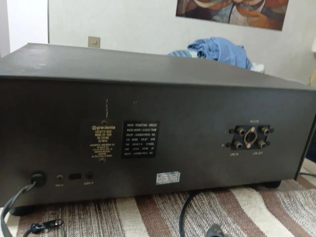 TAPE DECK GRADIENTE CD-3500  - Foto 2