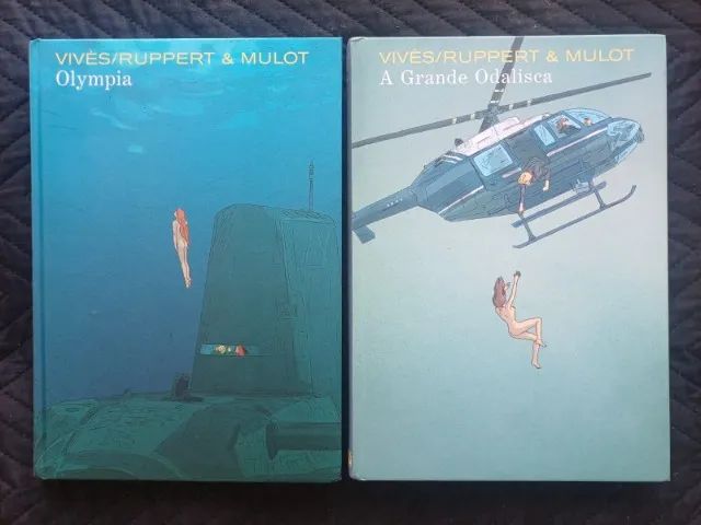 A Grande Odalisca e Olympia - Pipoca e Nanquim