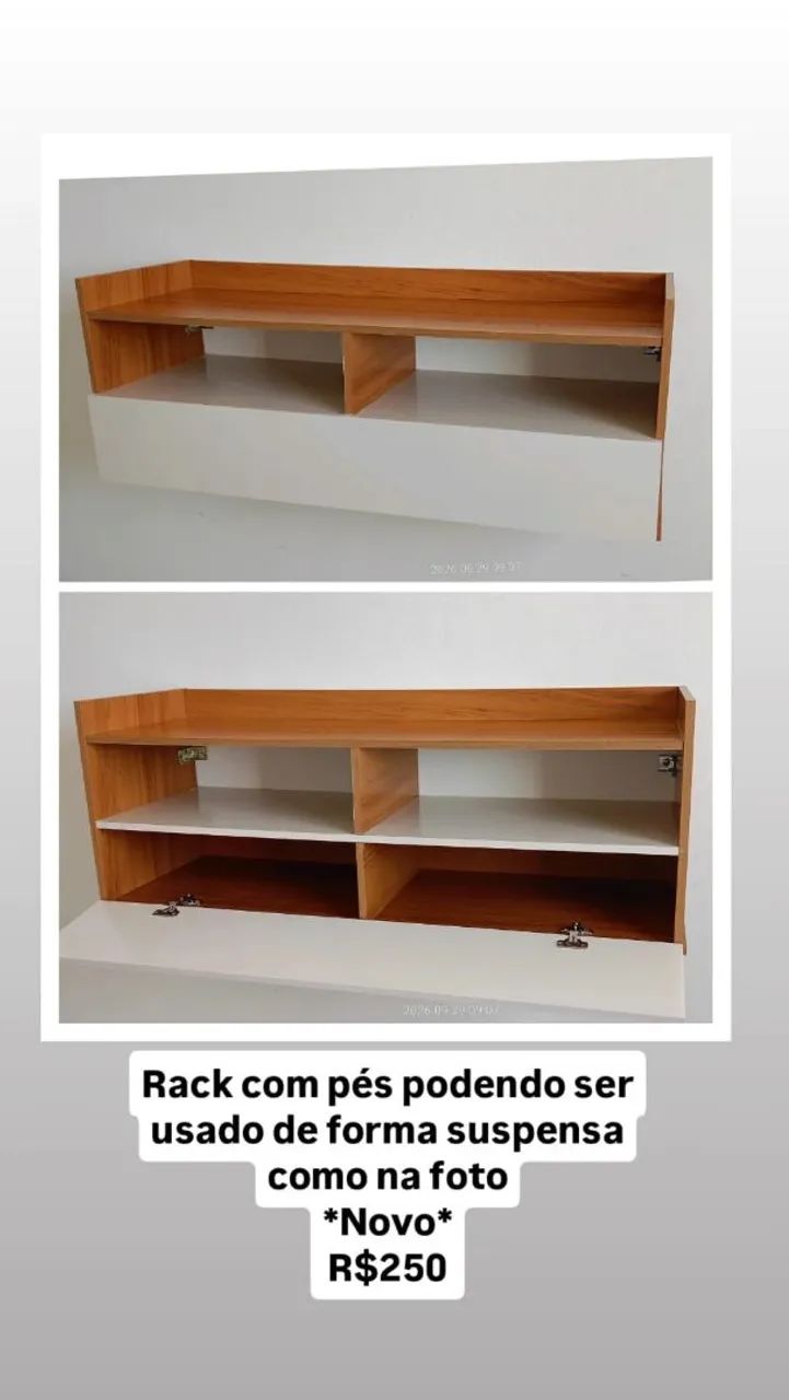 Rack com pés 