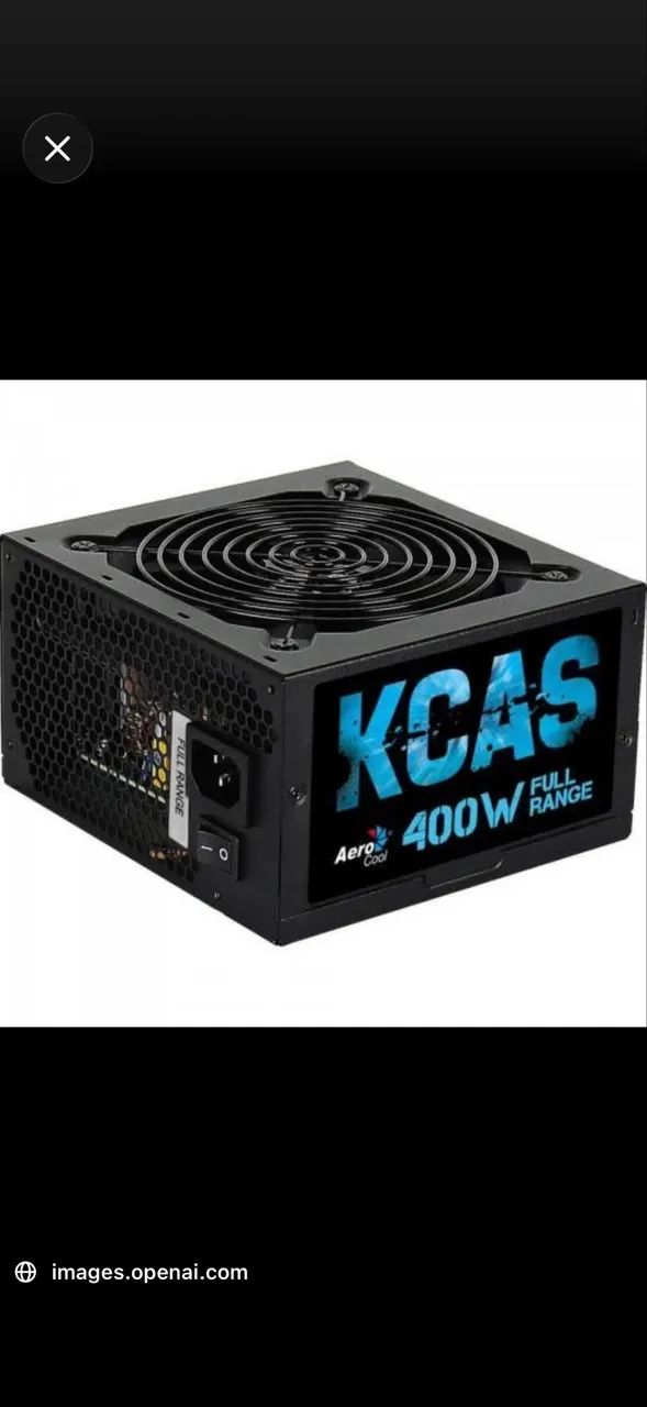 Fonte KCAS 400w usada