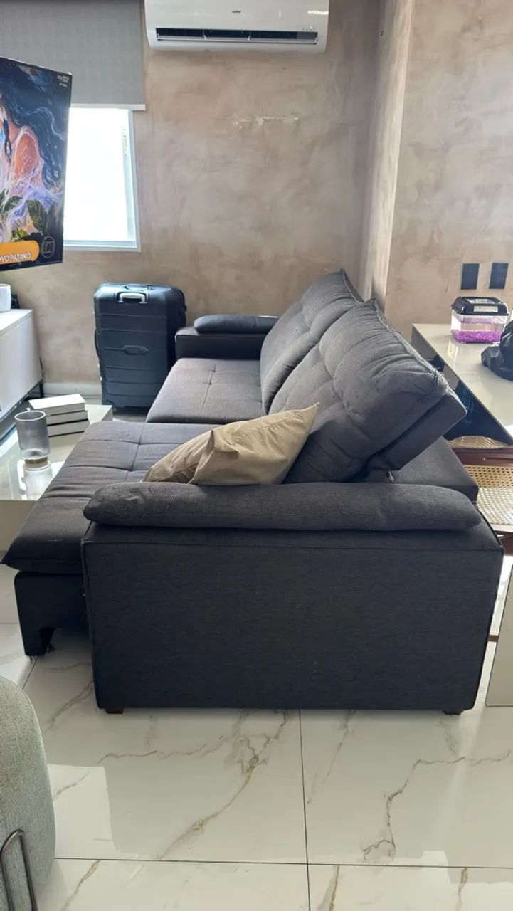 Vendo sofá Retrátil - Sofá Cama  - Foto 2