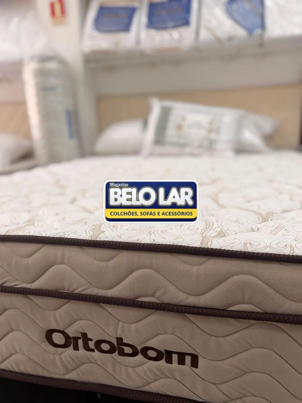Box +Colchao Ortobom linha exclusiva  - Foto 3