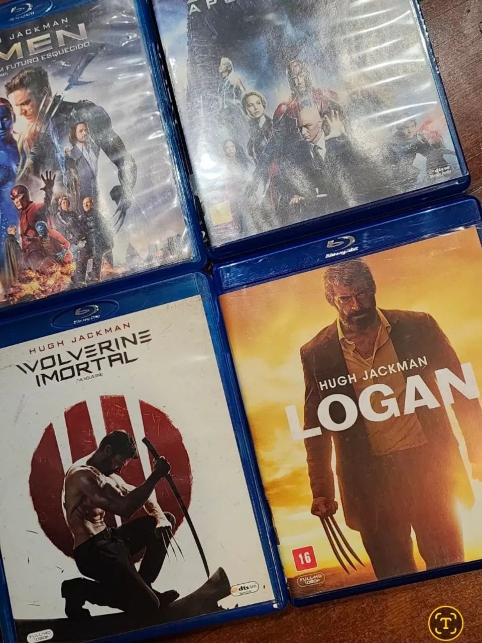 Coleção 10 discos X-Men Blu Ray original Logan Wolverine  - Foto 4