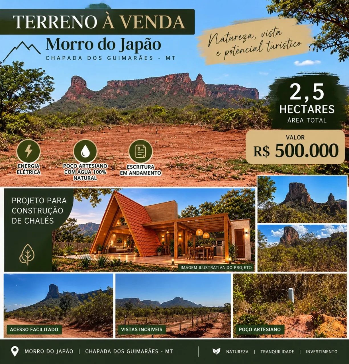 Venda área ponto comercial