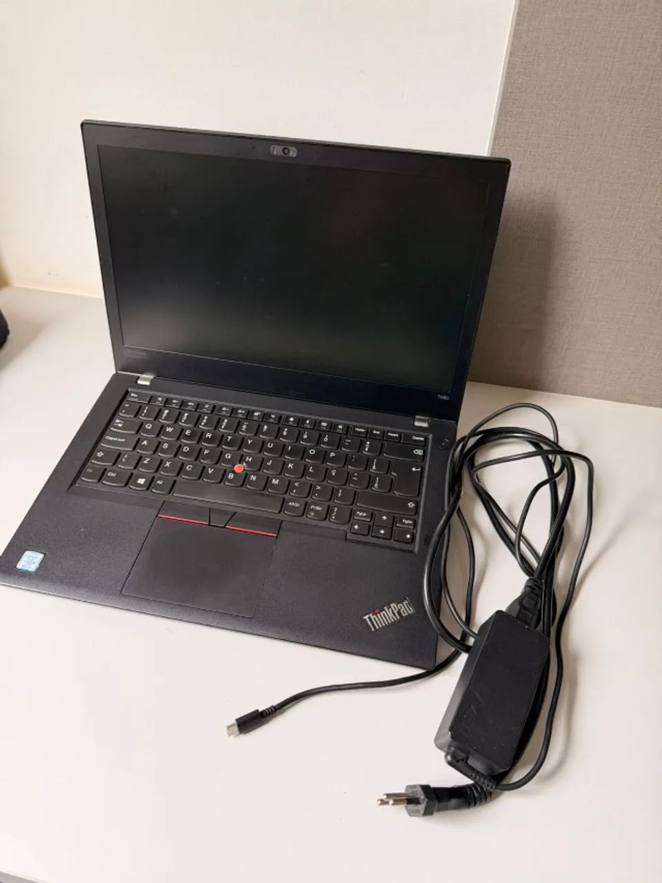 Notebook Lenovo ThinkPad Excelente estado! Core I5-8ªth 16gb Ssd 240gb Tela Hd Cor Black - Foto 4