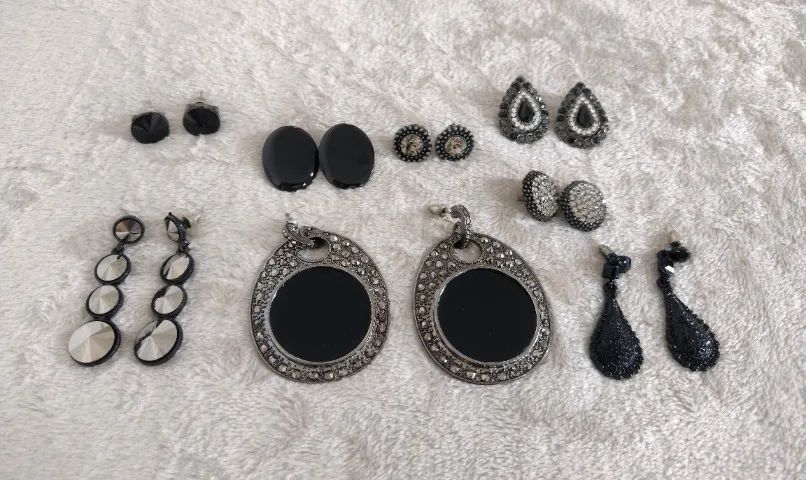 Kit 8 Pares de Brincos Femininos