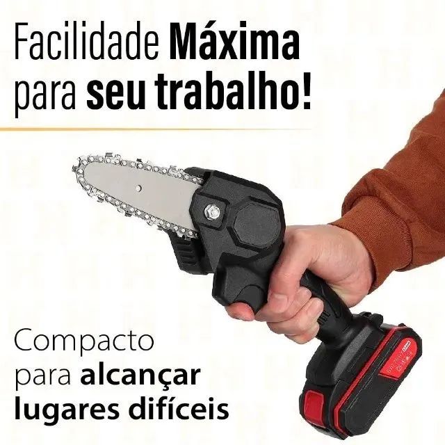 Serra Elétrica Portátil sem Fio 8 Polegadas 48V - Foto 5