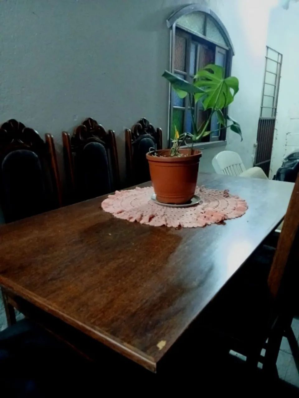 Mesa de sucupira 6 cadeiras