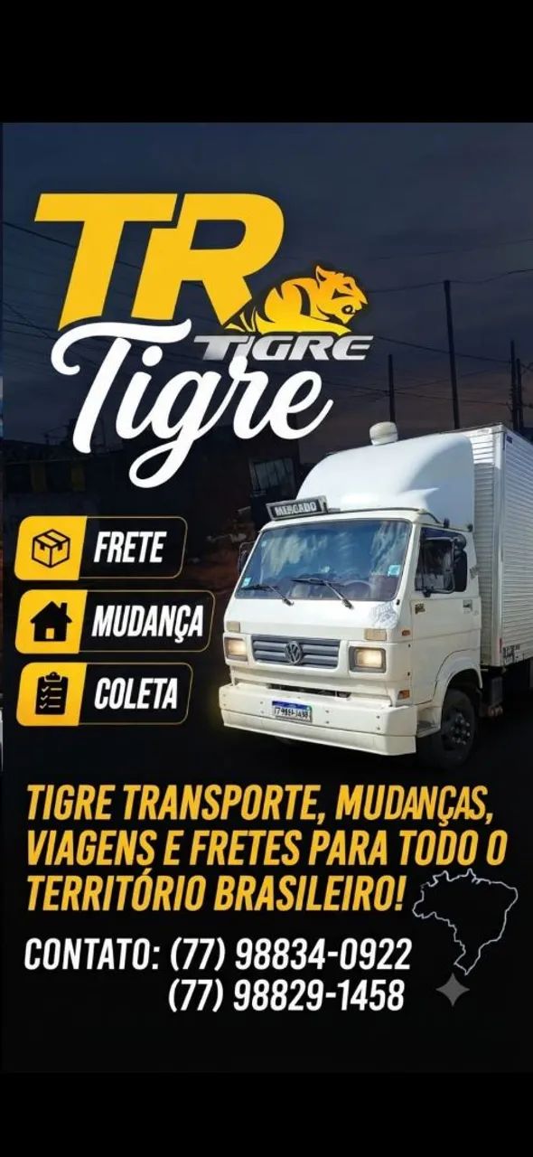 Fretes viagens e mudanças