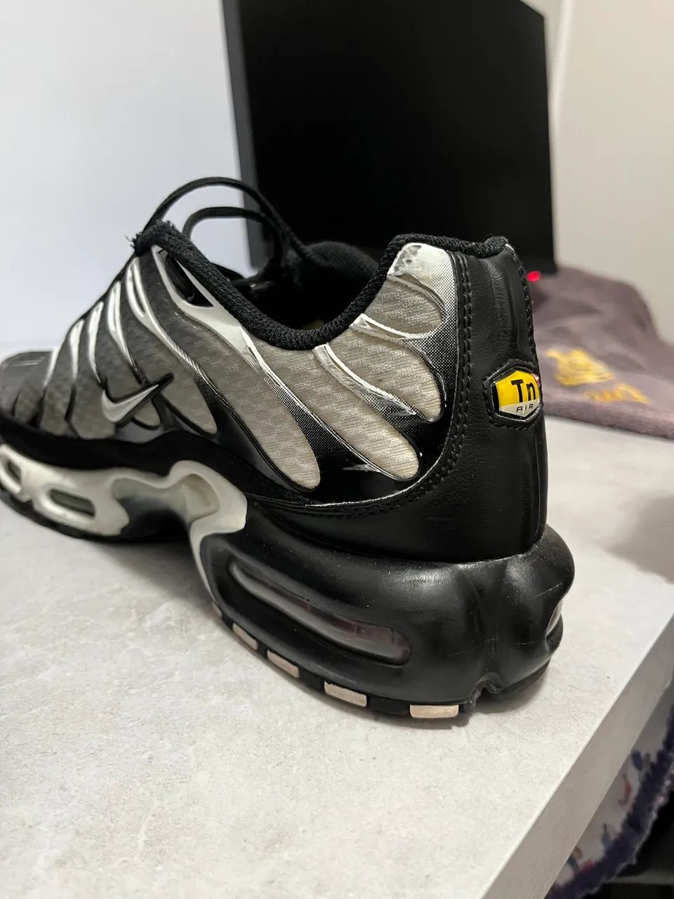 Air Max Plus TN Metallic Silver "Smokes" - Foto 5