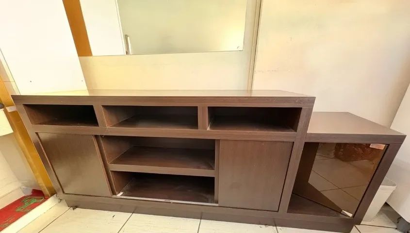 Rack usado em MDF de excelente qualidade - 1,73m x 0,70m x 0,50m - Foto 5