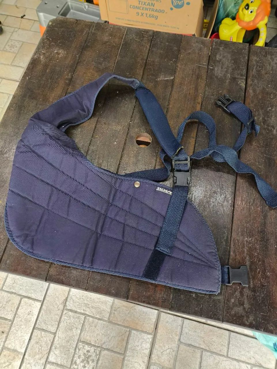  tipoia estofada MS Bilateral 301 da marca Salvapé.  - Foto 2