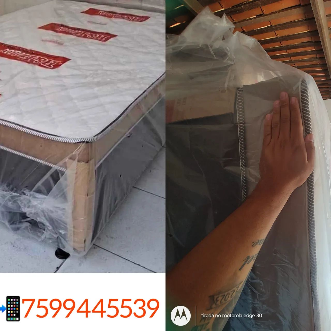 Cama box acoplada, modelo big luxo - Foto 3