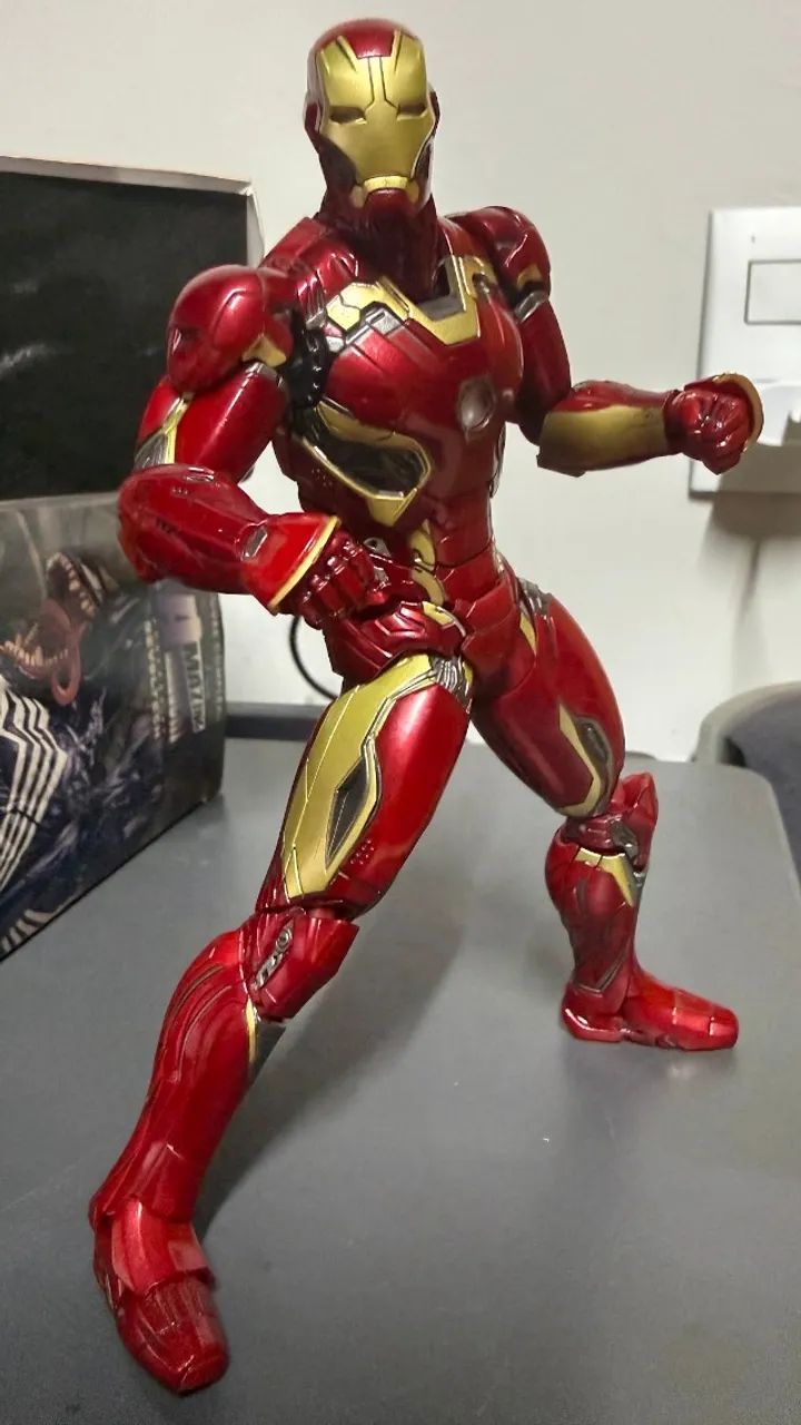 Mafex Homem de Ferro Mark 45 Action Figure Boneco Iron Man - Foto 2