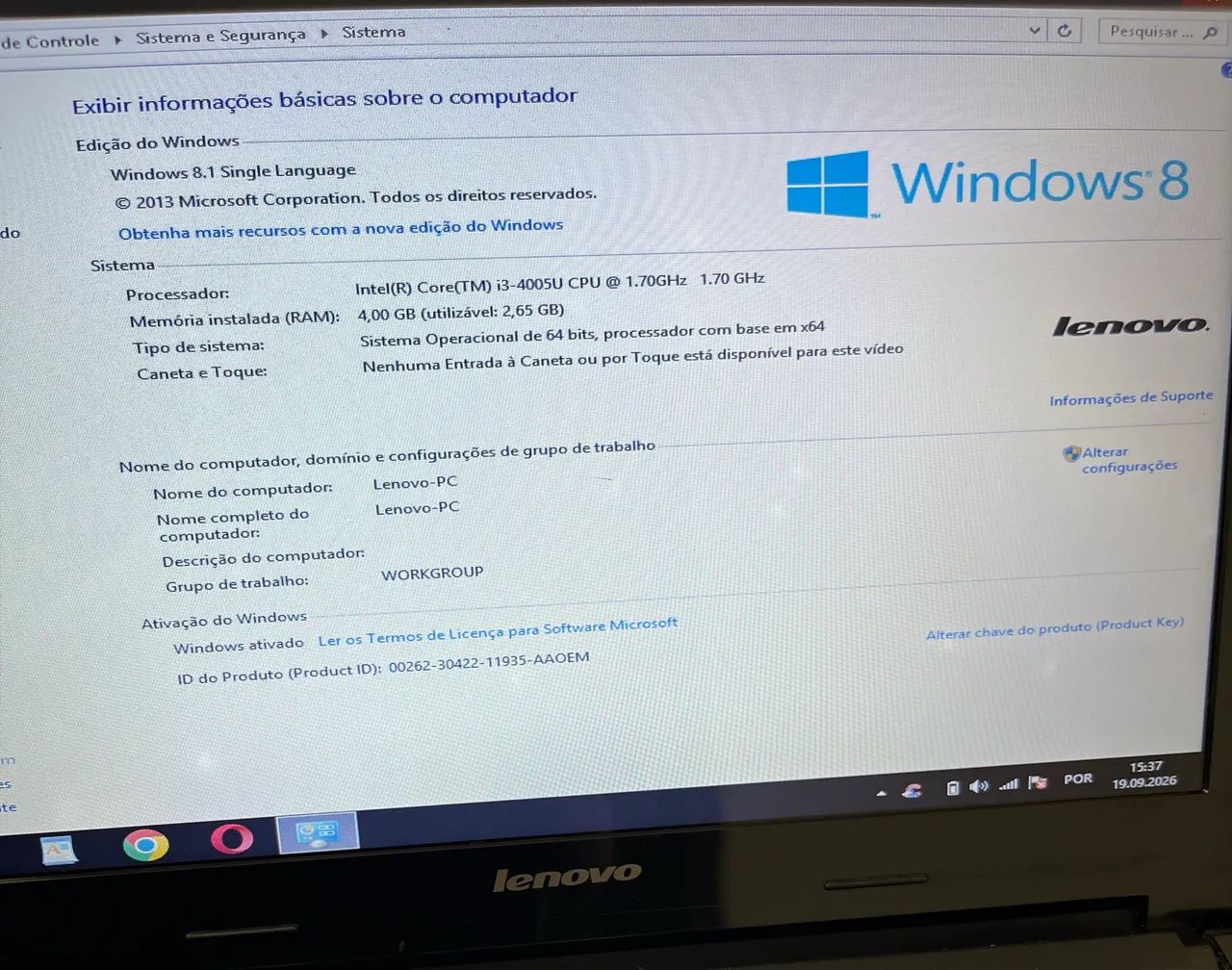 Notebook 1Tb LENOVO - Foto 4
