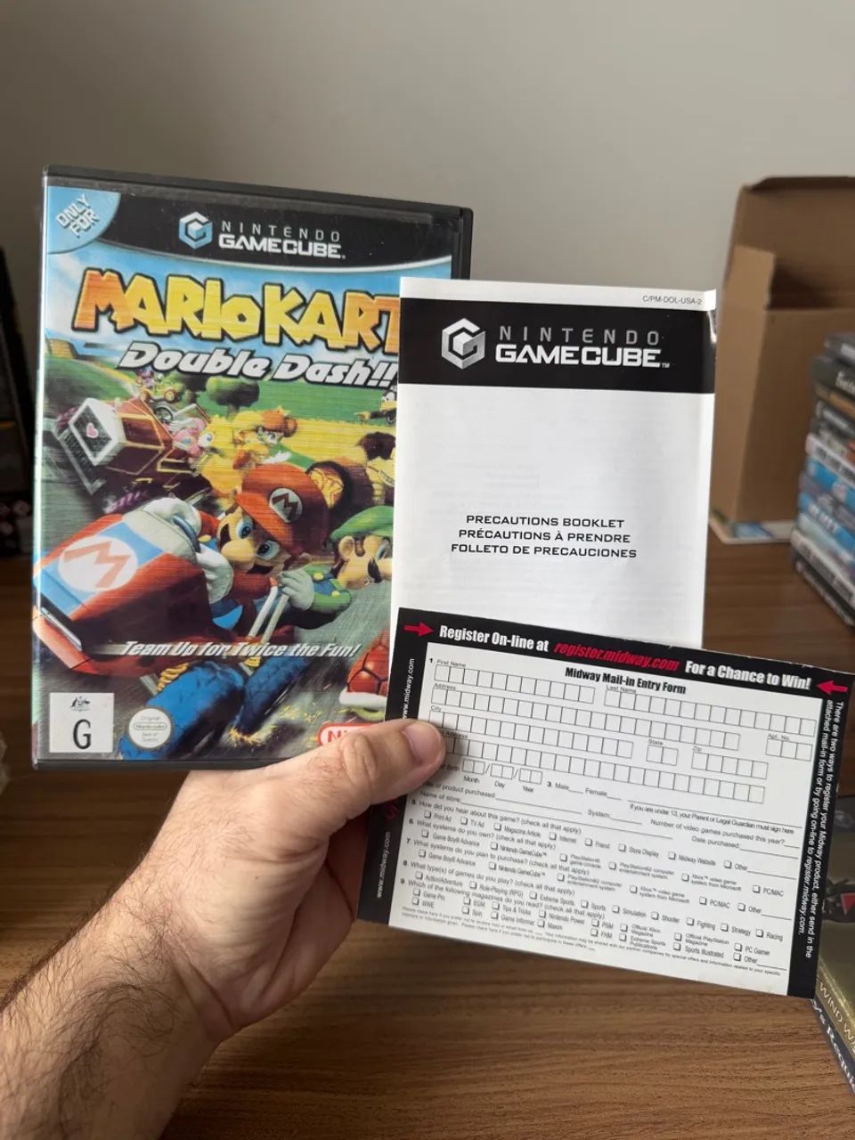 Mario Kart Capa reempressa Gamecube - Foto 3