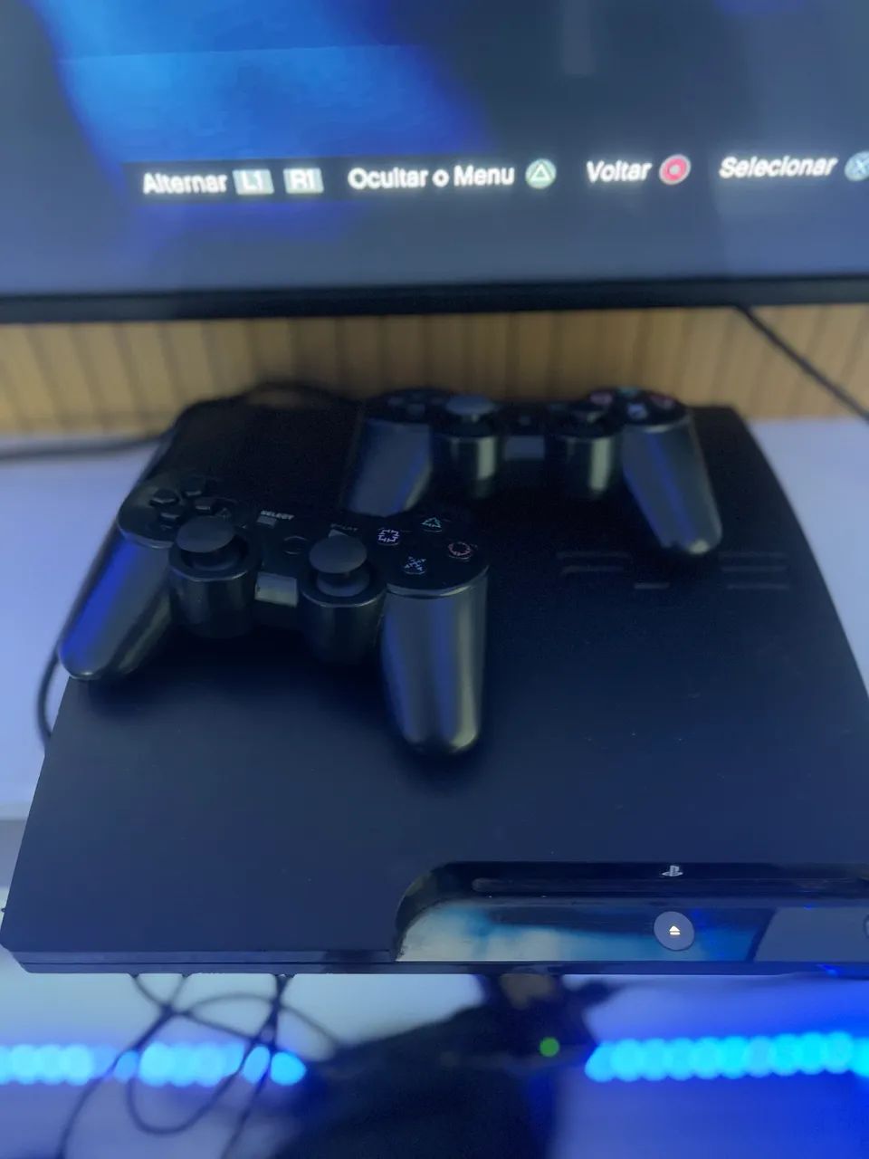 Ps3 desbloqueado com duas Manete - Foto 3