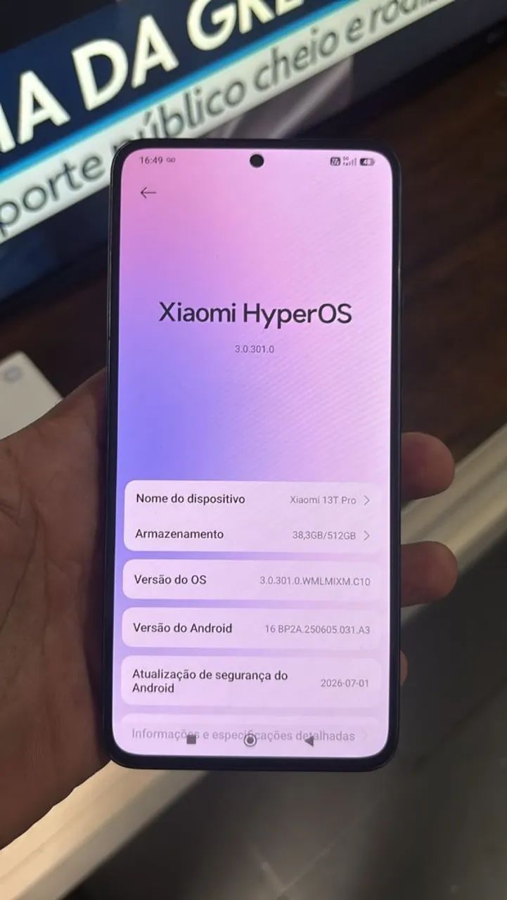 Xiaomi 13T Pro 12/512 - Aceito Trocas  - Foto 3