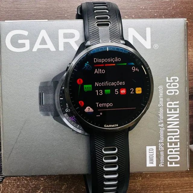 Garmin Forerunner 965 AMOLED GPS com caixa - Foto 5