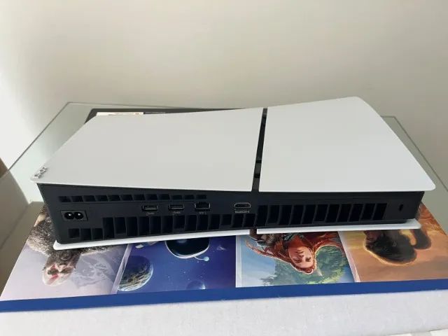 Playstation 5 Slim Edição Digital 825GB Branco - Foto 5