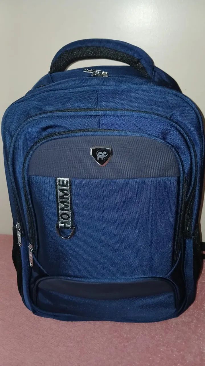 MOCHILA AZUL - NOVA E PRONTA ENTREGA