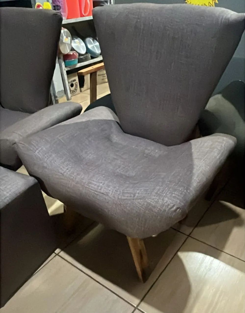 PROMOÇÃO KIT POLTRONA SUEDE  - Foto 4