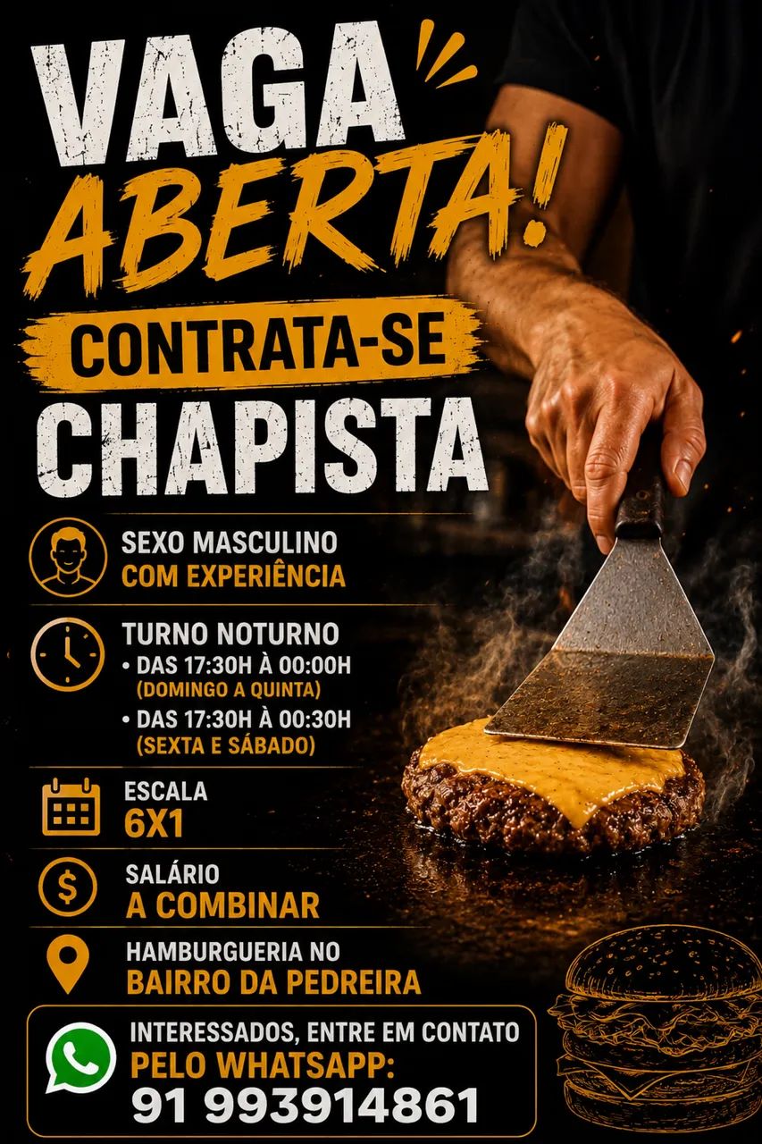Vaga de emprego 