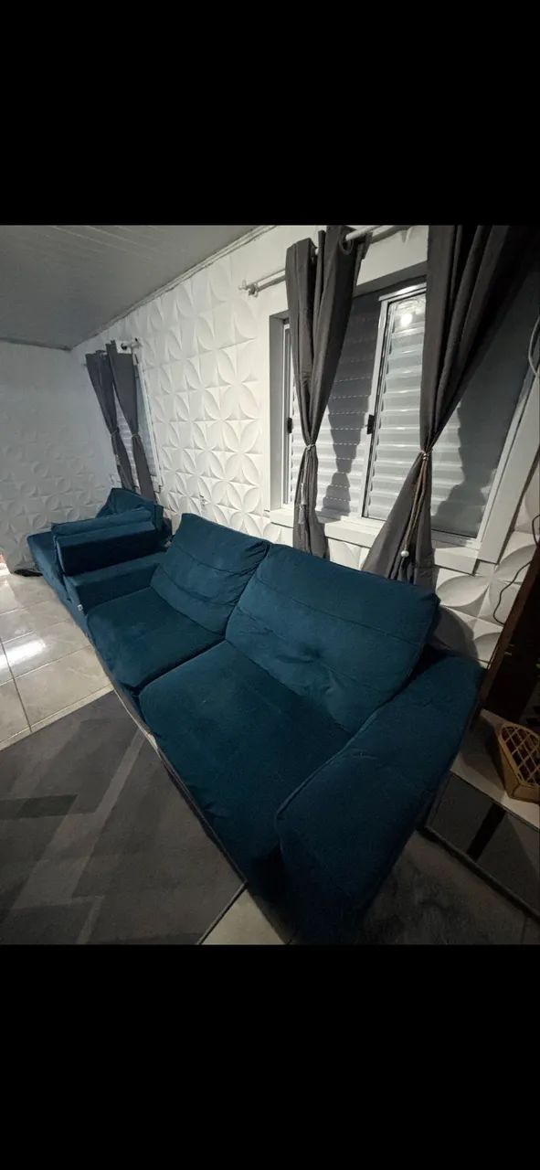 Vendo sofá de canto pra vender logo - Foto 2