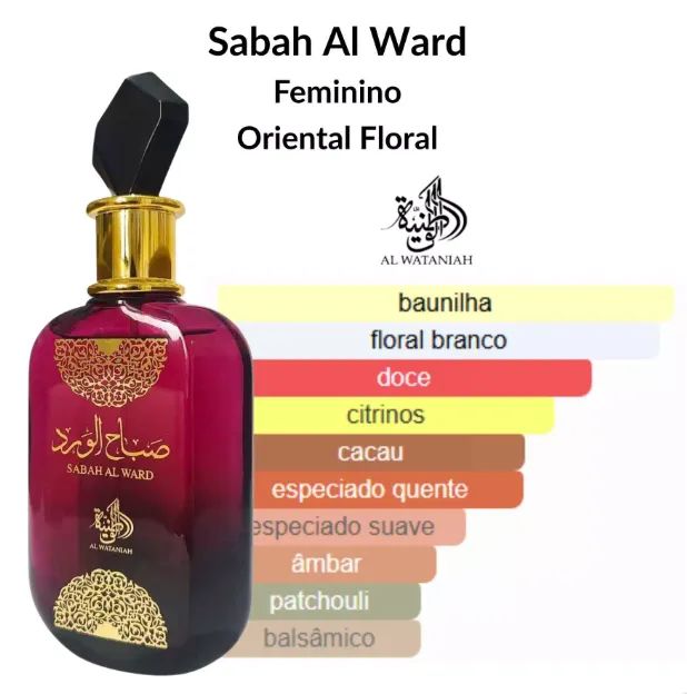 Perfume Sabah Al Ward 100ml Original - Perfume sedutor e atraente - Foto 3