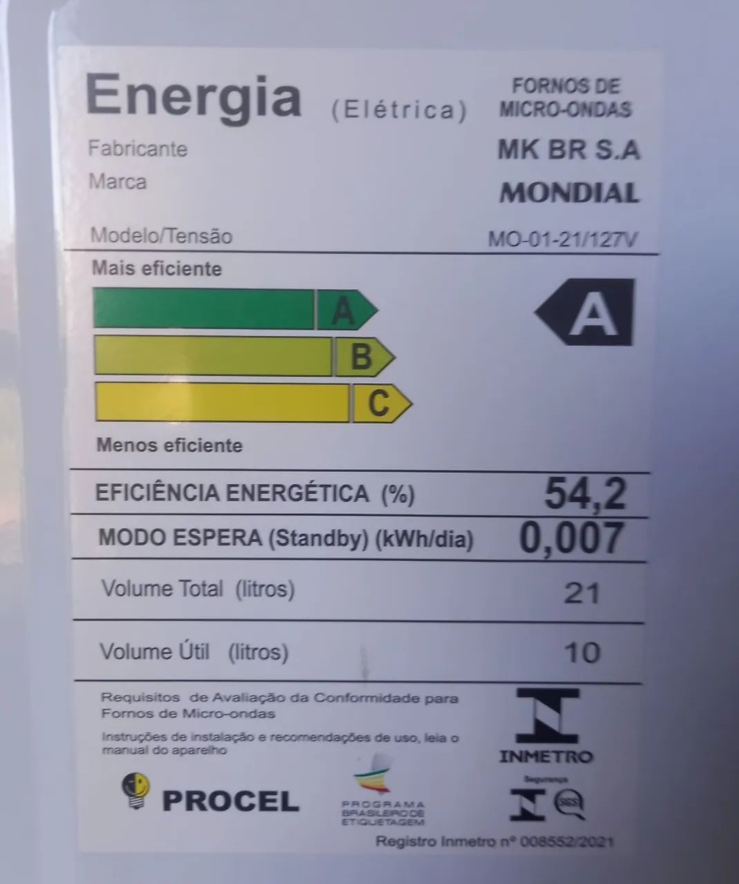 Micro-ondas seminovo - Foto 2