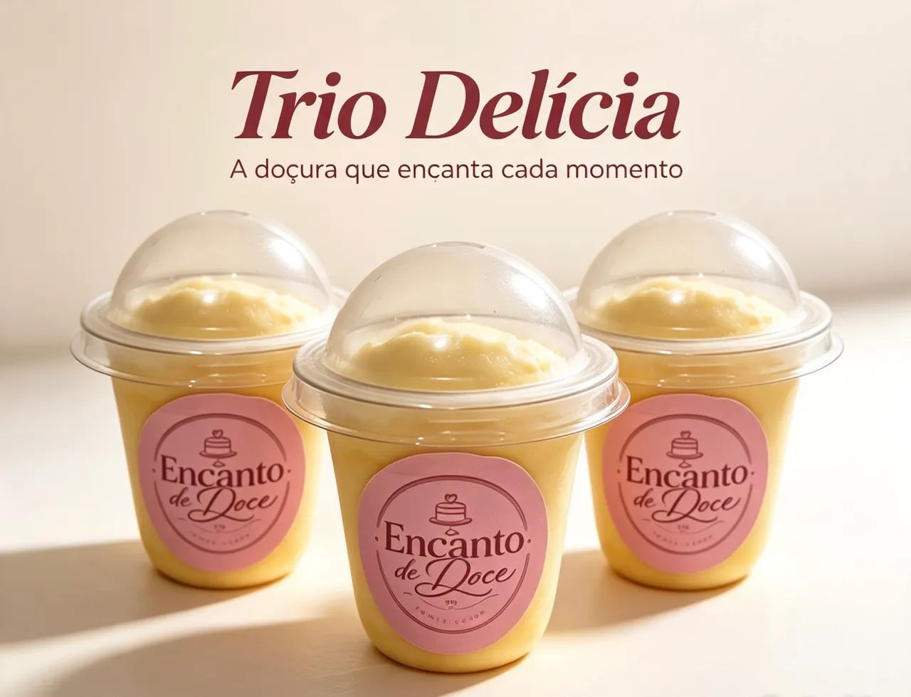 Mousse 3 por apenas R$ 8,50