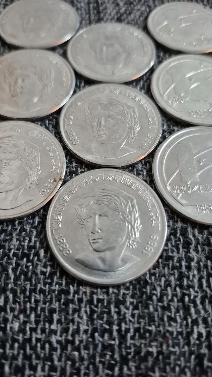 20 MOEDAS de 1 Cruzado Novo - Foto 2