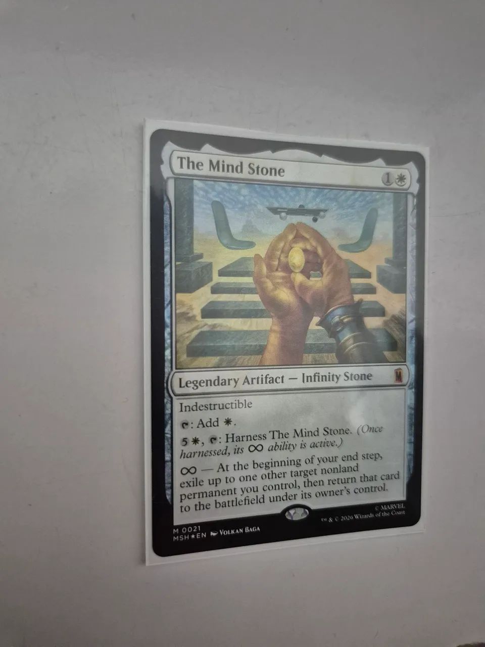The mind stone foil mtg marvel - Foto 2