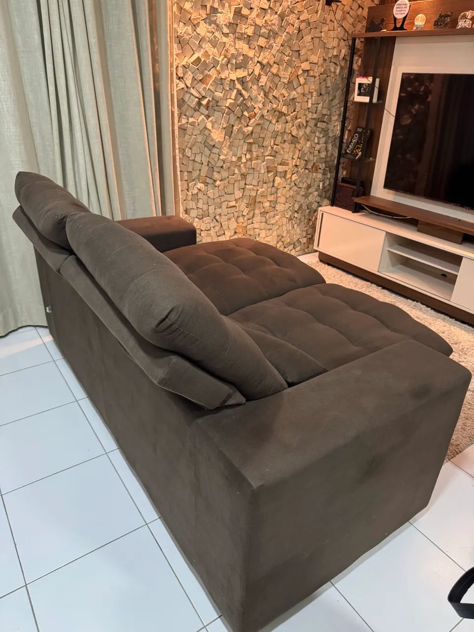 Sofá reclinável e super confortável  - Foto 5