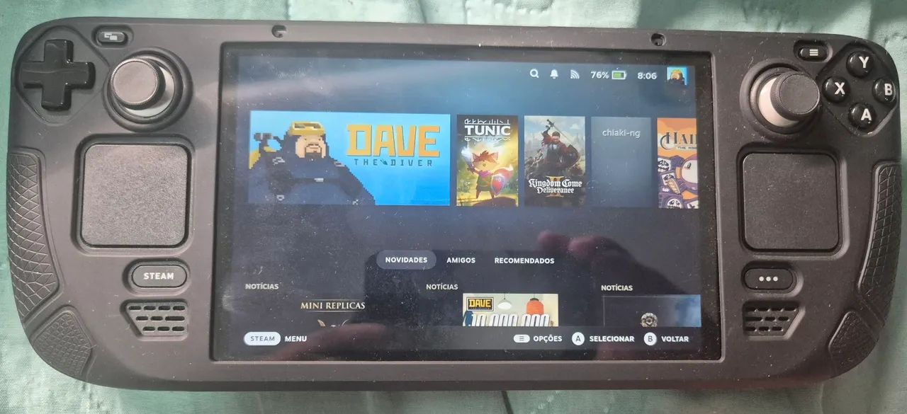Steam Deck LCD 512gb - Consoles de Vídeo Game - Jardins Mangueiral