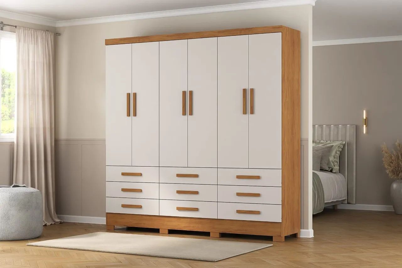 Guarda roupa com 9 gavetas  - Foto 5