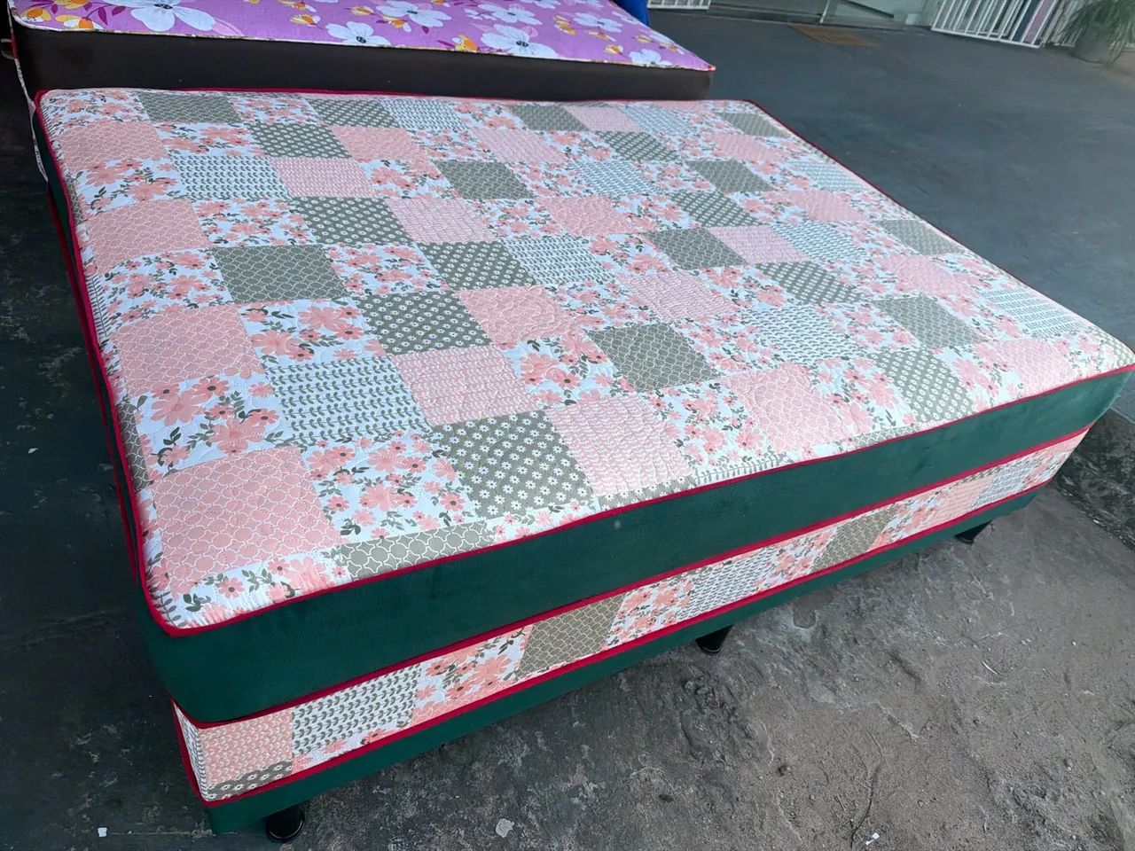 Cama casal mola com espuma - Foto 2