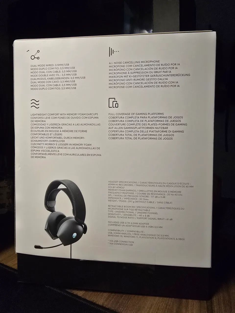 Headset Gamer Alienware - Foto 4