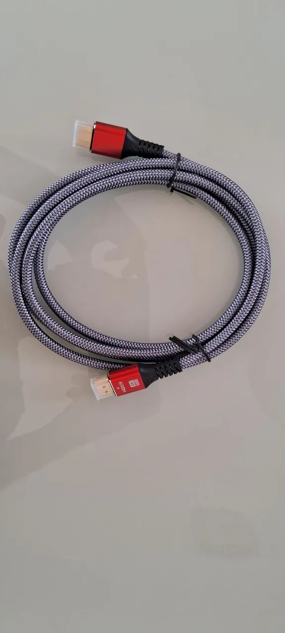 Cabo HDMI 2.1 8K COMPATÍVEL PS5, Nintendo switch 1 e 2 e PC