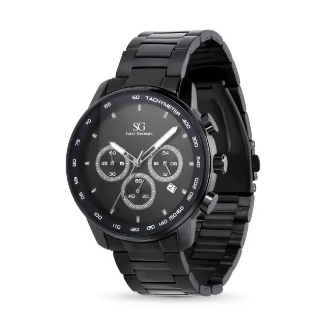Masculino Chrono Tech Preto Saint Germain